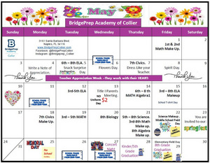 ✨May 2026 Activity Calendar ✨
